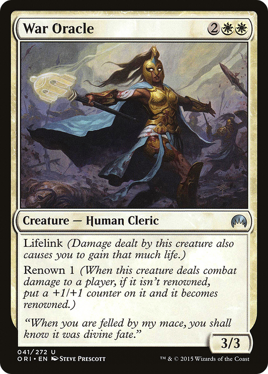 War Oracle [Magic Origins] Foil