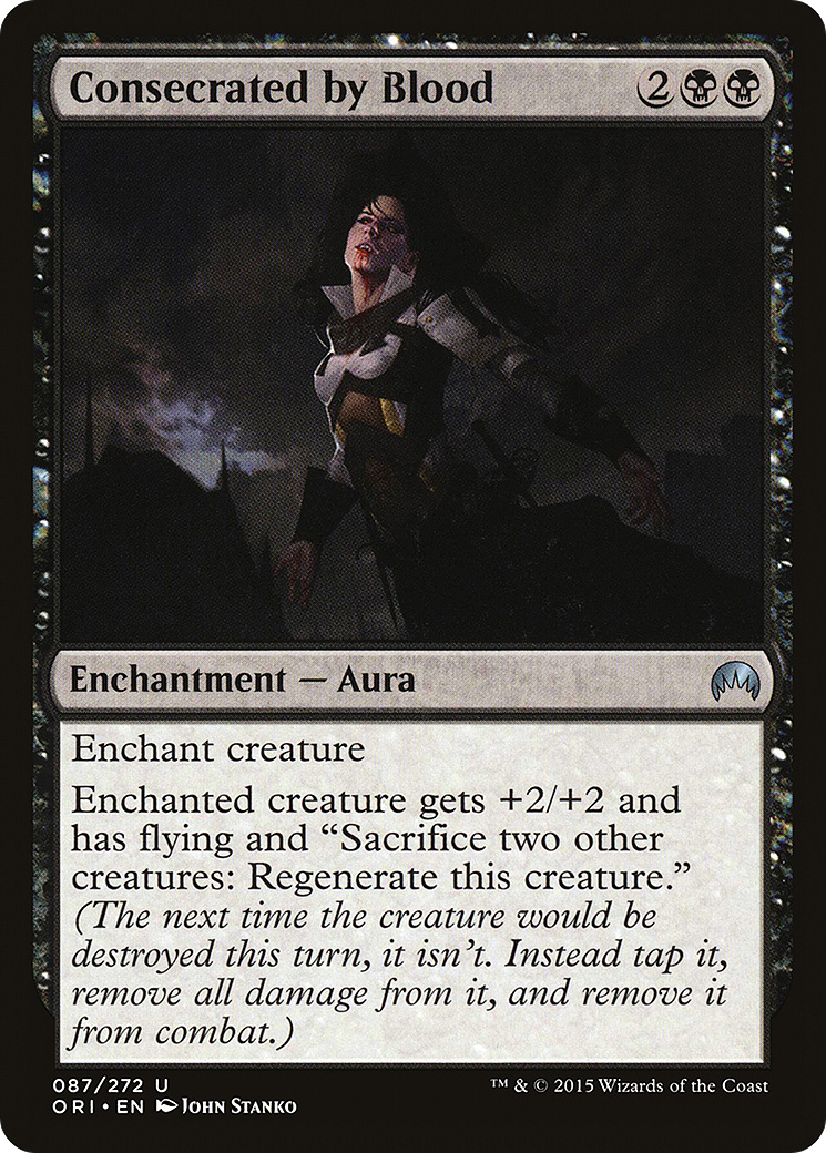Consecrated by Blood [Magic Origins] Foil