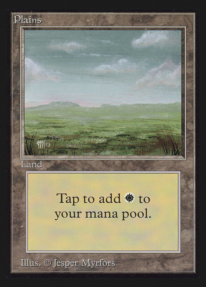 Plains (Signature on Left) [Collectors' Edition] | Silver Goblin