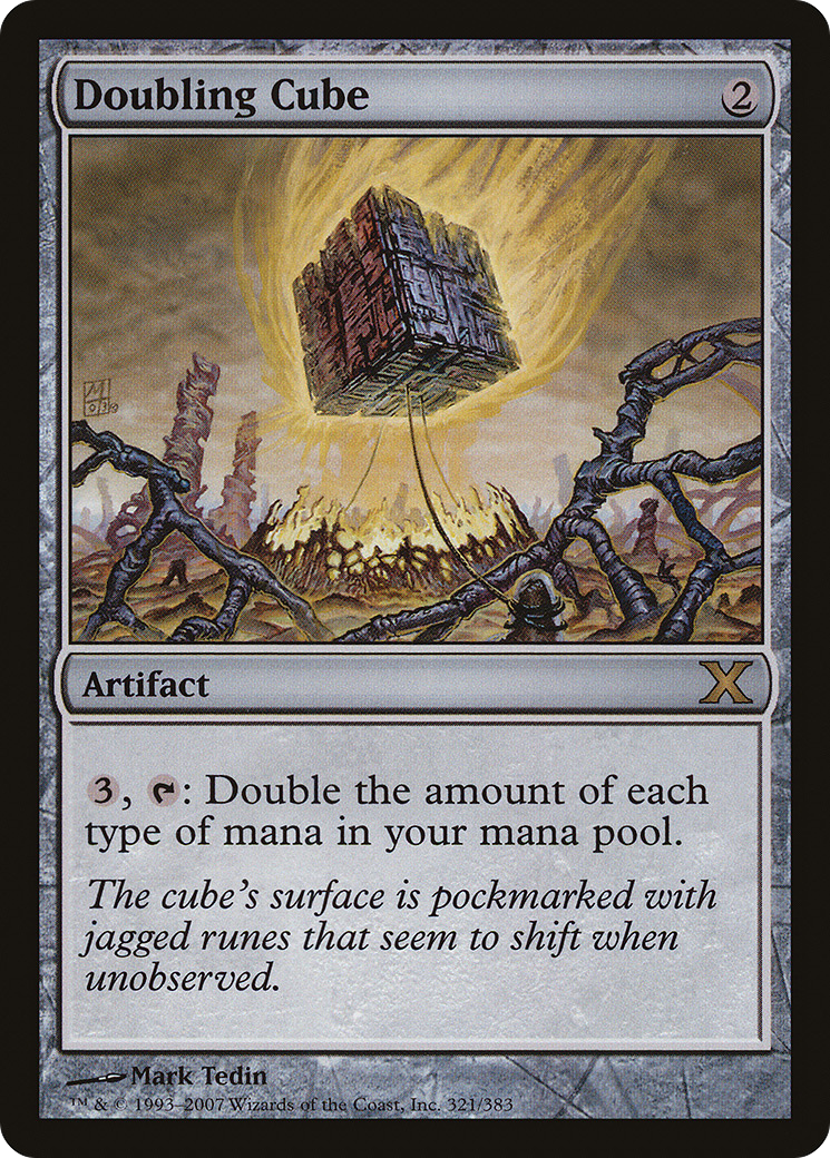 Doubling Cube (321) Foil - Tenth Edition