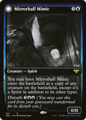 Mirrorhall Mimic // Ghastly Mimicry [Innistrad: Double Feature] | Silver Goblin