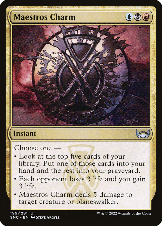 Maestros Charm [Streets of New Capenna] Foil