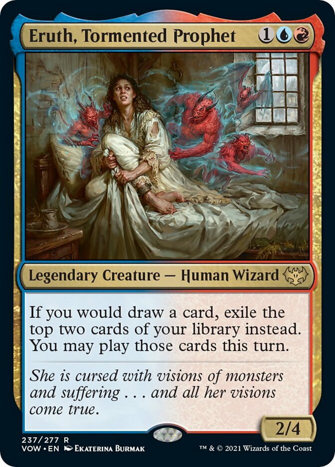 Eruth, Tormented Prophet [Innistrad: Crimson Vow] | Silver Goblin