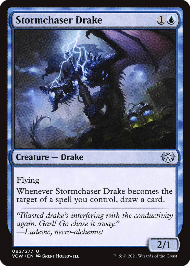 Stormchaser Drake (082) Foil - Innistrad: Crimson Vow