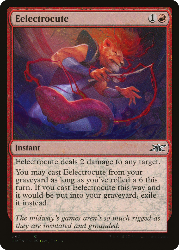 Eelectrocute (Galaxy Foil) [Unfinity]