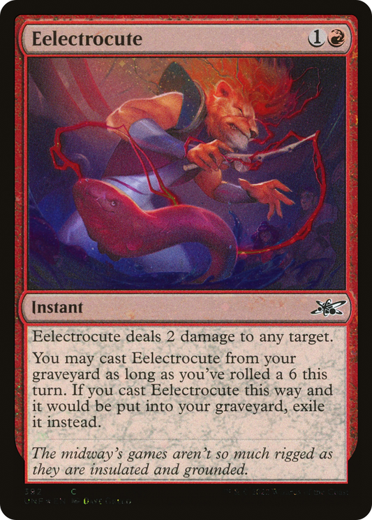Eelectrocute (Galaxy Foil) [Unfinity]