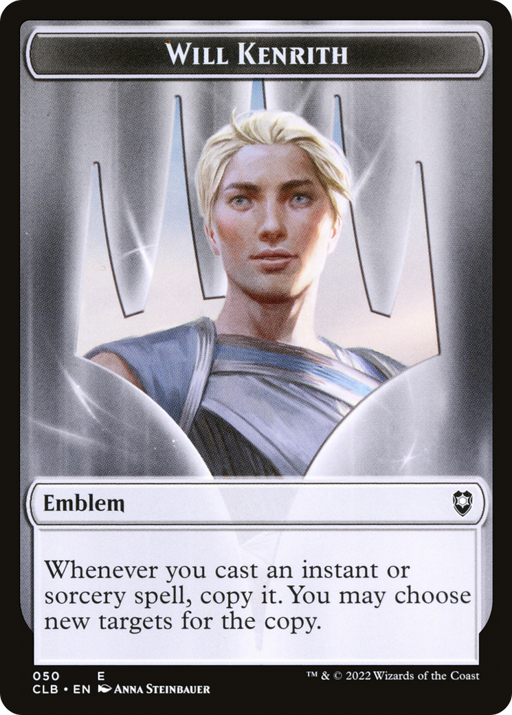 Will Kenrith Emblem (050) - Battle for Baldur's Gate Tokens