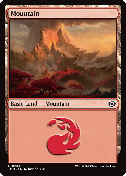Mountain (284) - Tarkir: Dragonstorm
