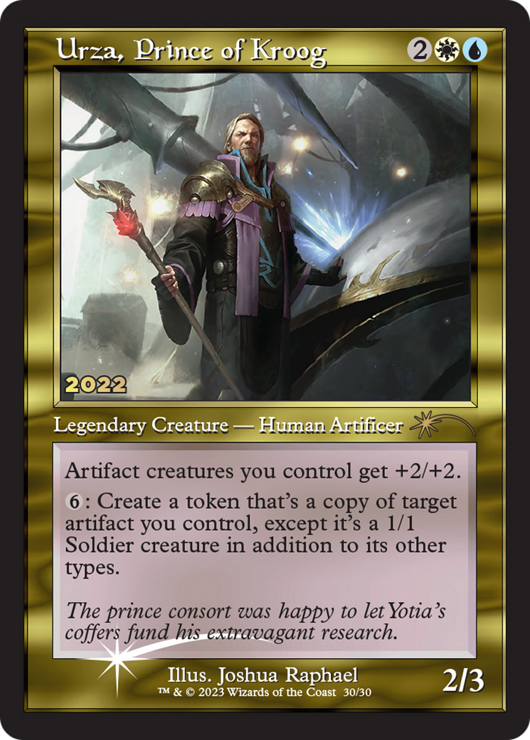 Urza, Prince of Kroog [30th Anniversary Promos] | Silver Goblin