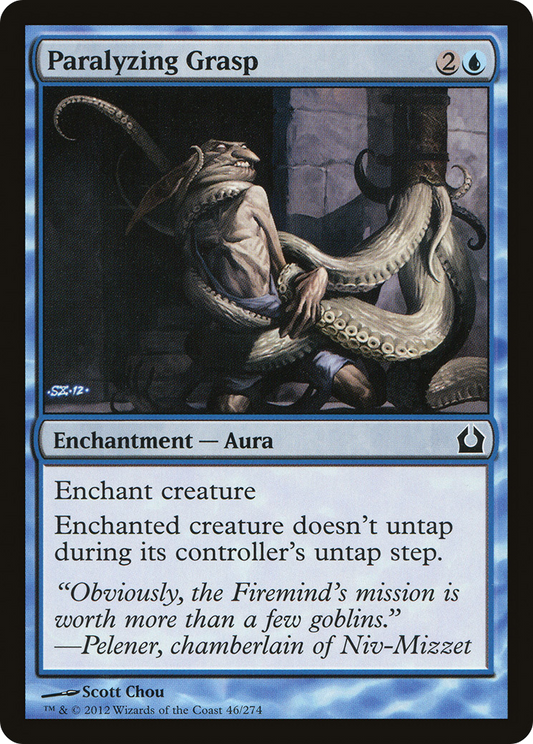 Paralyzing Grasp [Return to Ravnica] Foil