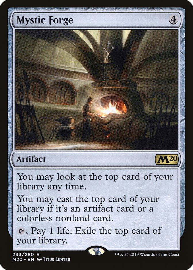 Mystic Forge [Core Set 2020] | Silver Goblin