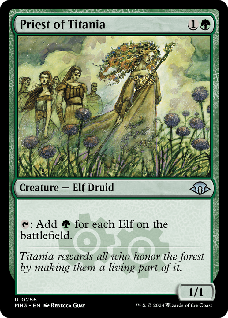 Priest of Titania [Modern Horizons 3] | Silver Goblin