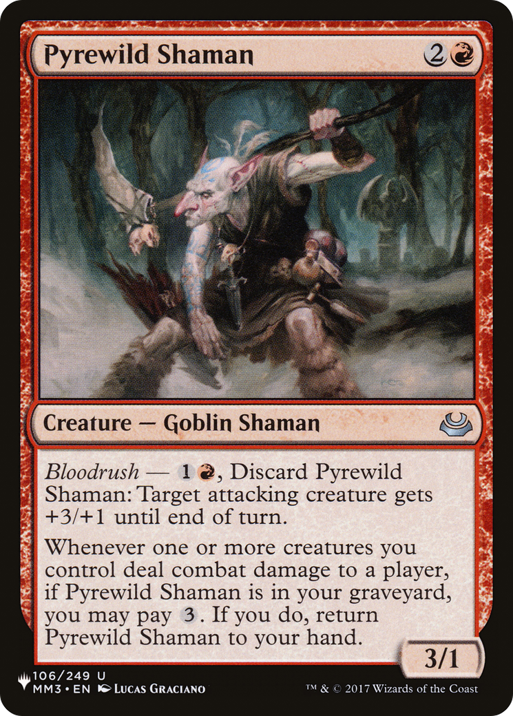 Pyrewild Shaman [The List Reprints] | Silver Goblin