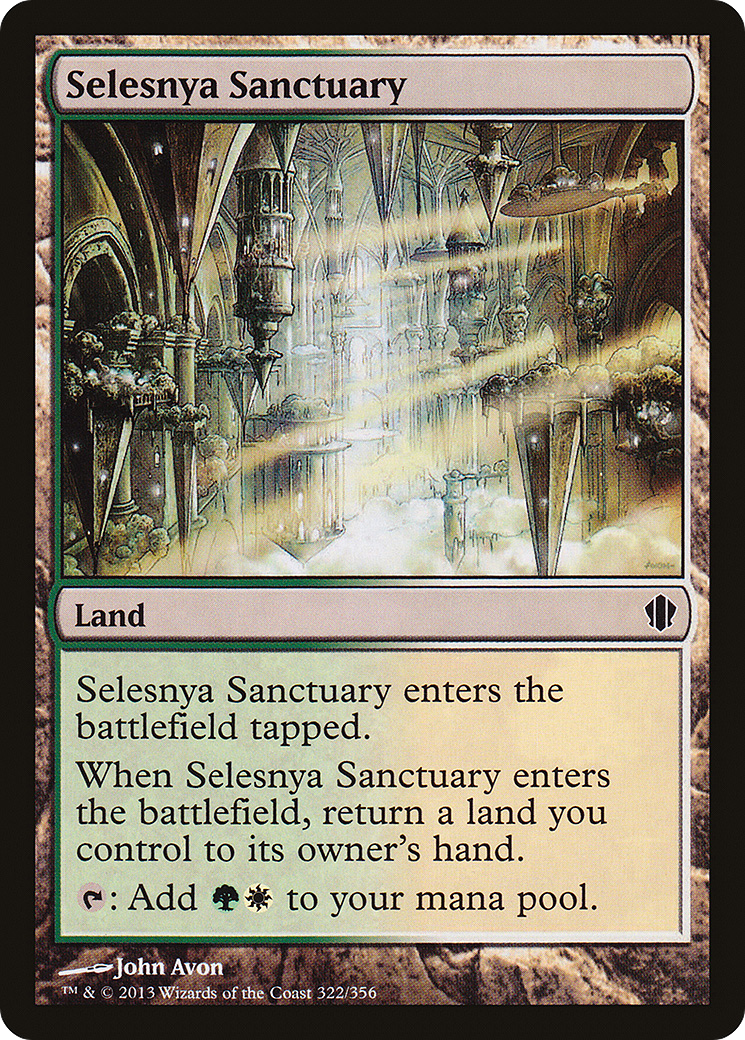Selesnya Sanctuary (322) - Commander 2013