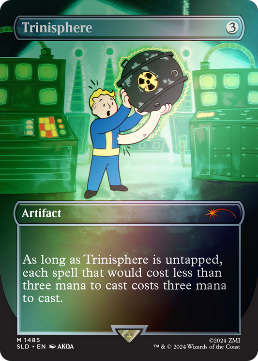 Trinisphere(Borderless) Foil (1485★)