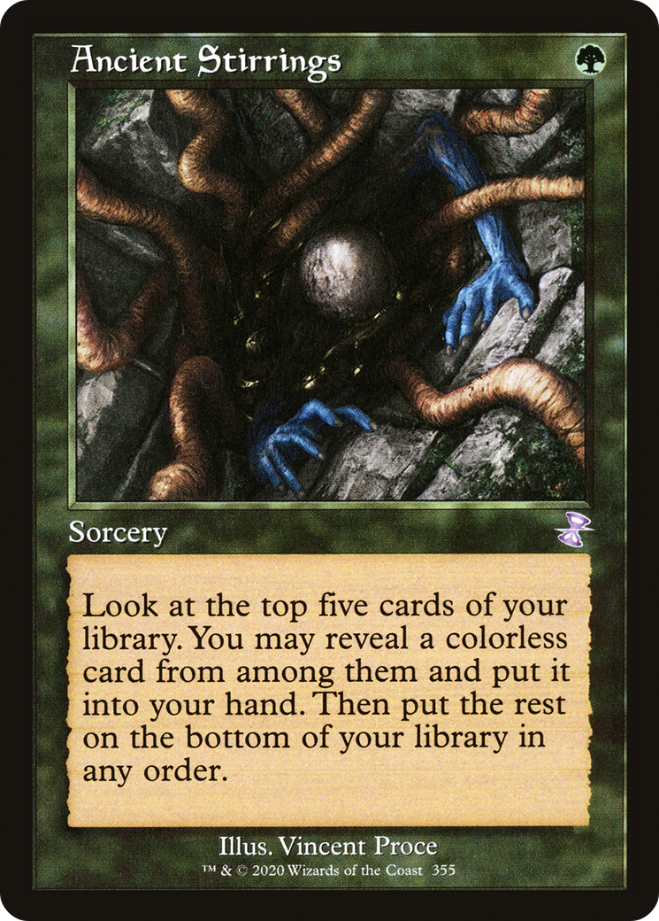 Ancient Stirrings (Timeshifted) [Time Spiral Remastered] Foil