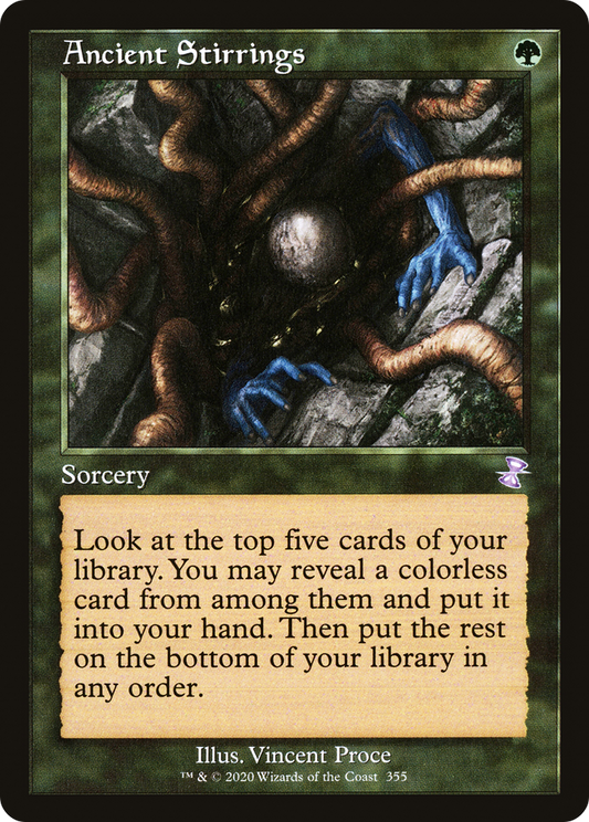 Ancient Stirrings (Timeshifted) [Time Spiral Remastered] Foil