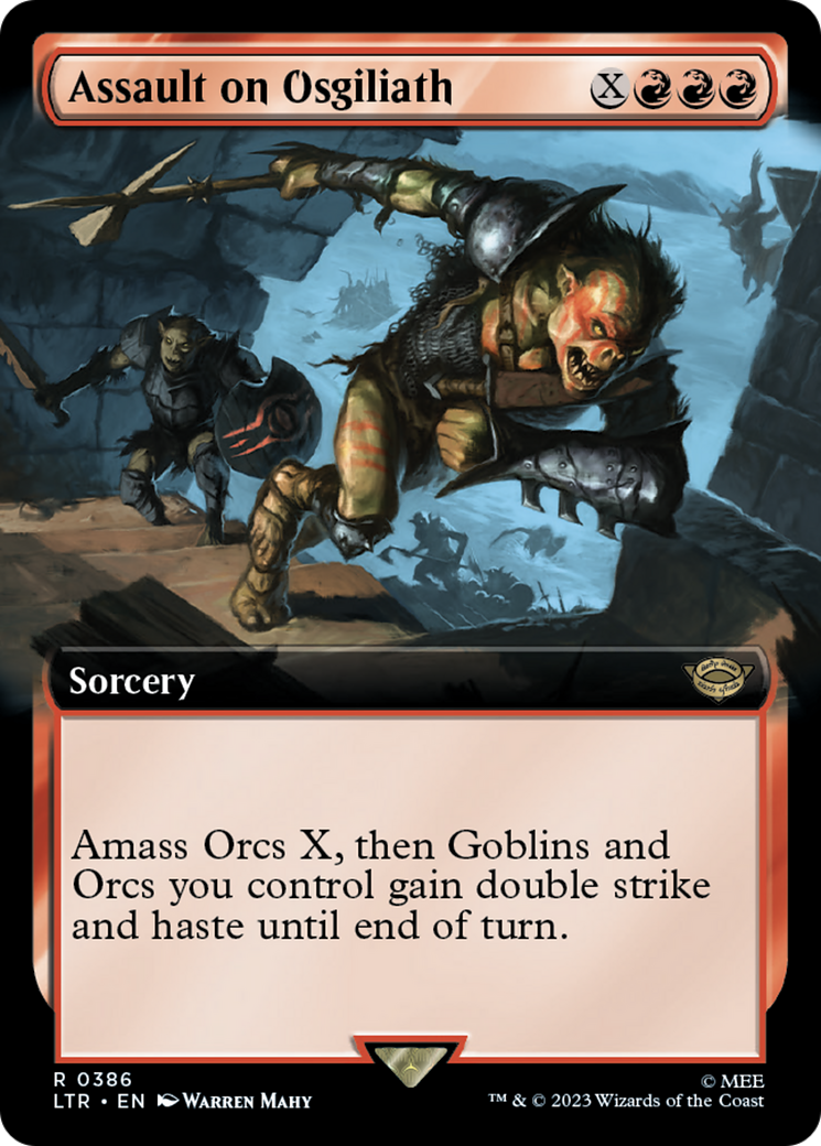 Assault on Osgiliath (Extended Art) [The Lord of the Rings: Tales of Middle-Earth] Foil