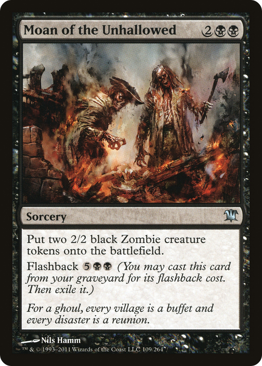 Moan of the Unhallowed [Innistrad] Foil