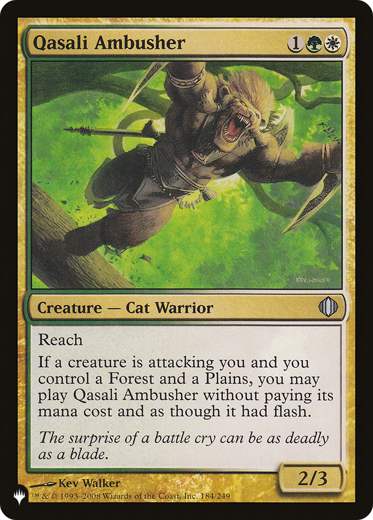 Qasali Ambusher [The List Reprints] | Silver Goblin