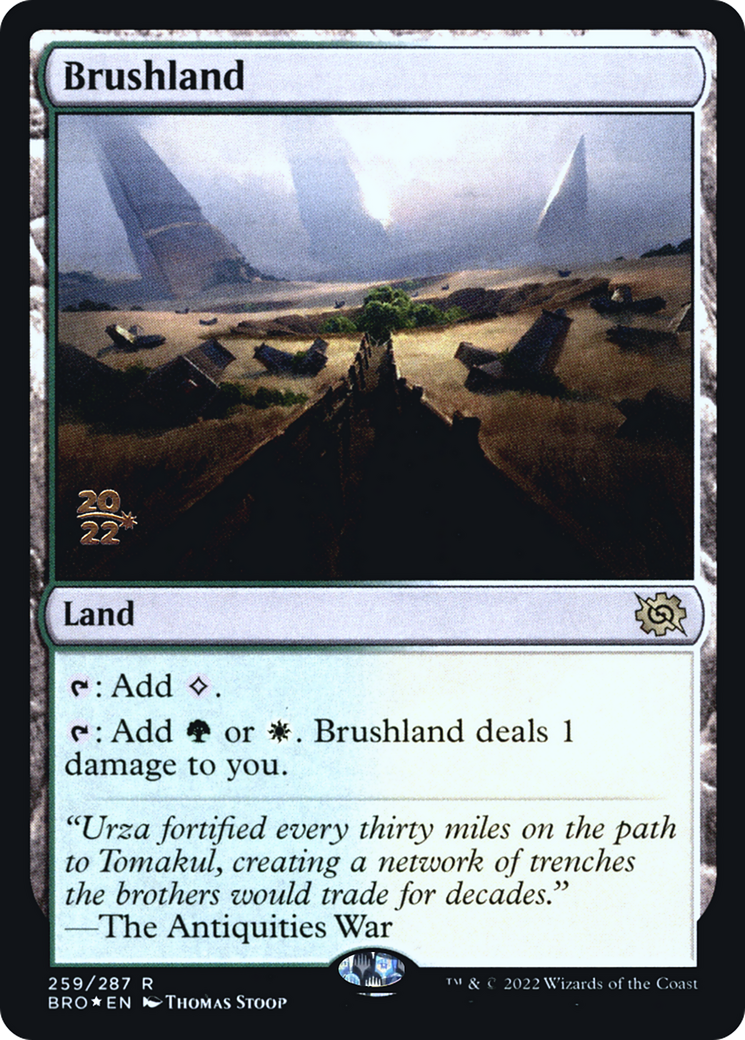 Brushland [The Brothers' War Prerelease Promos] | Silver Goblin