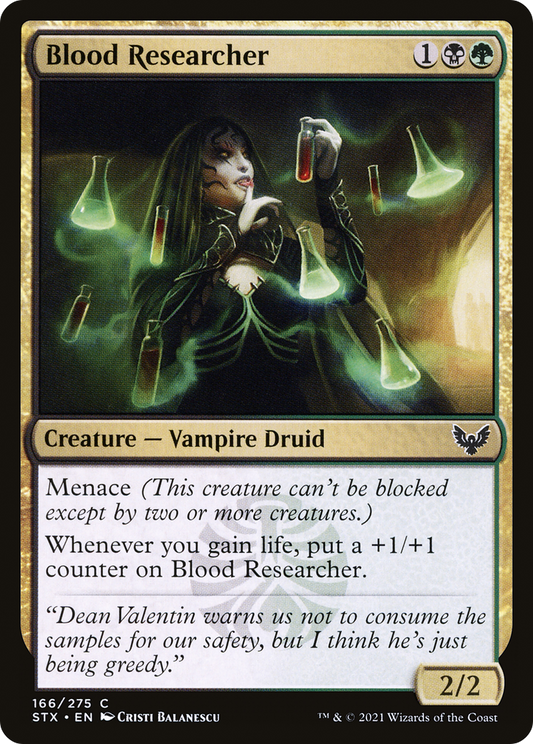 Blood Researcher [Strixhaven: School of Mages] Foil