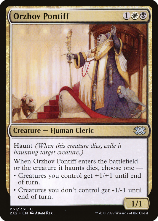 Orzhov Pontiff [Double Masters 2022] Foil