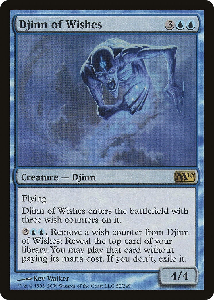 Djinn of Wishes [Magic 2010] Foil