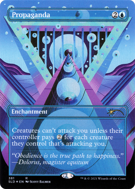 Propaganda // Propaganda (Borderless) [Secret Lair Drop Series]
