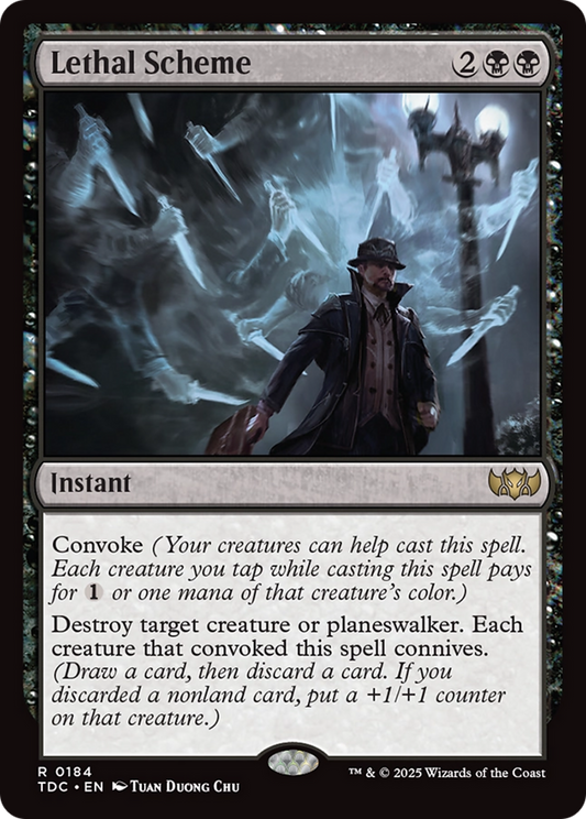 Lethal Scheme (184) - Commander: Tarkir: Dragonstorm
