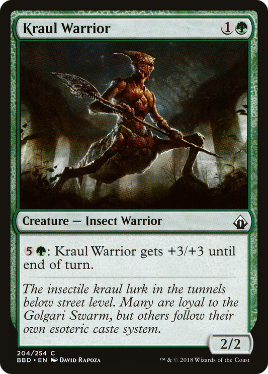Kraul Warrior [Battlebond] Foil