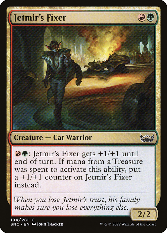 Jetmir's Fixer [Streets of New Capenna] Foil
