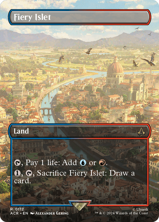 Fiery Islet (Borderless) [Assassin's Creed] Foil