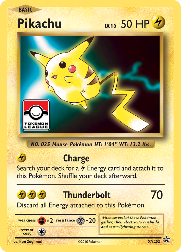 Pikachu (XY202) [XY: Black Star Promos] | Silver Goblin