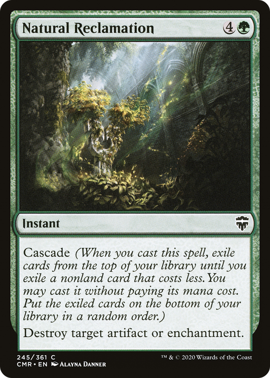 Natural Reclamation [Commander Legends] Foil