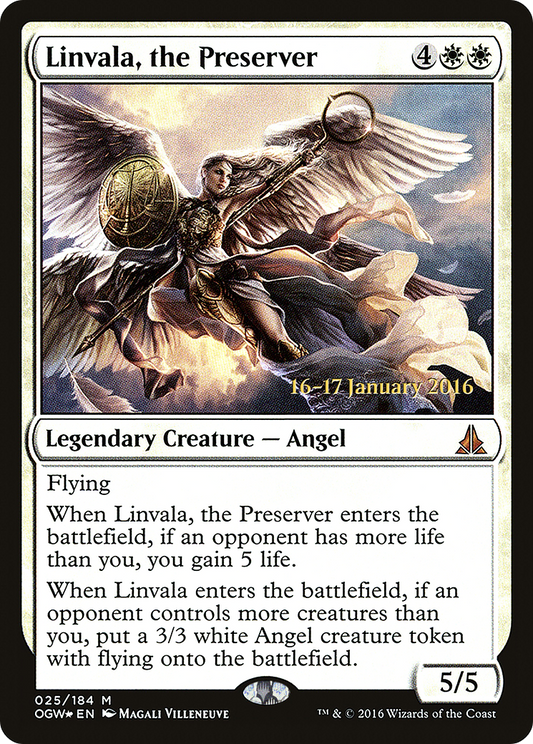 Linvala, the Preserver [Oath of the Gatewatch Prerelease Promos]