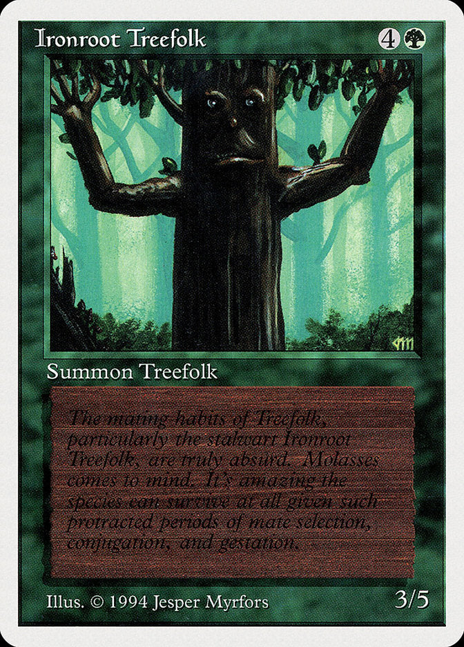 Ironroot Treefolk [Summer Magic / Edgar] | Silver Goblin