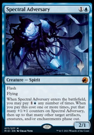 Spectral Adversary (Promo Pack) [Innistrad: Midnight Hunt Promos] | Silver Goblin