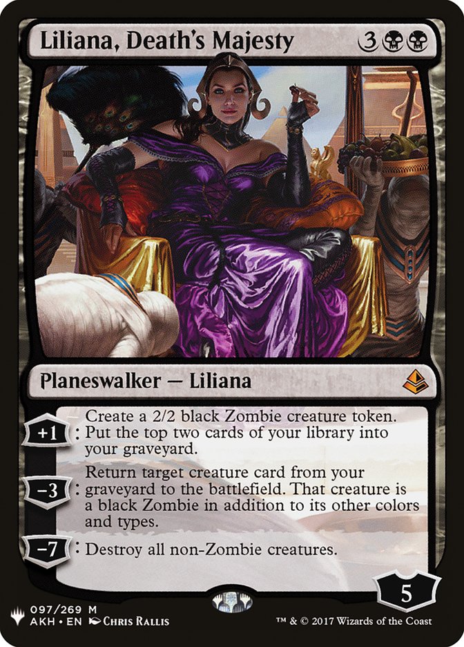 Liliana, Death's Majesty [The List] | Silver Goblin