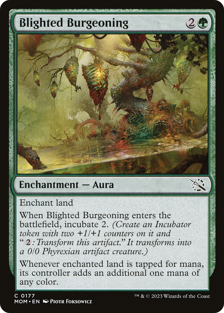 Blighted Burgeoning [March of the Machine] | Silver Goblin