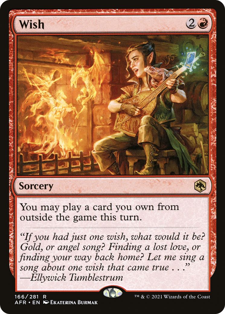 Wish (166) Foil - Adventures in the Forgotten Realms