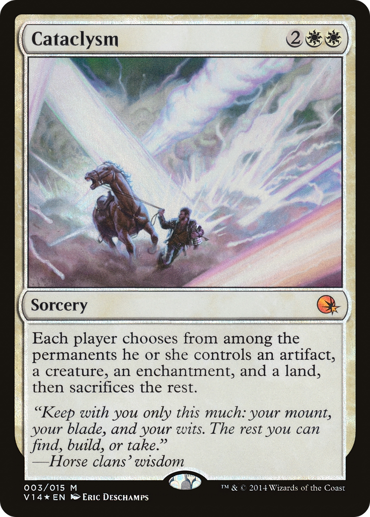 Cataclysm (003) Foil - From the Vault: Annihilation