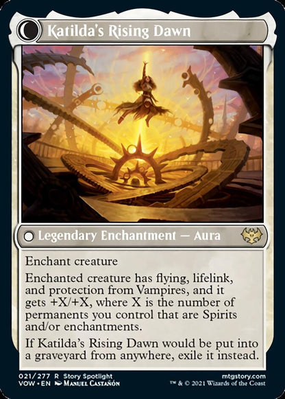 Katilda, Dawnhart Martyr (021) Foil - Innistrad: Crimson Vow