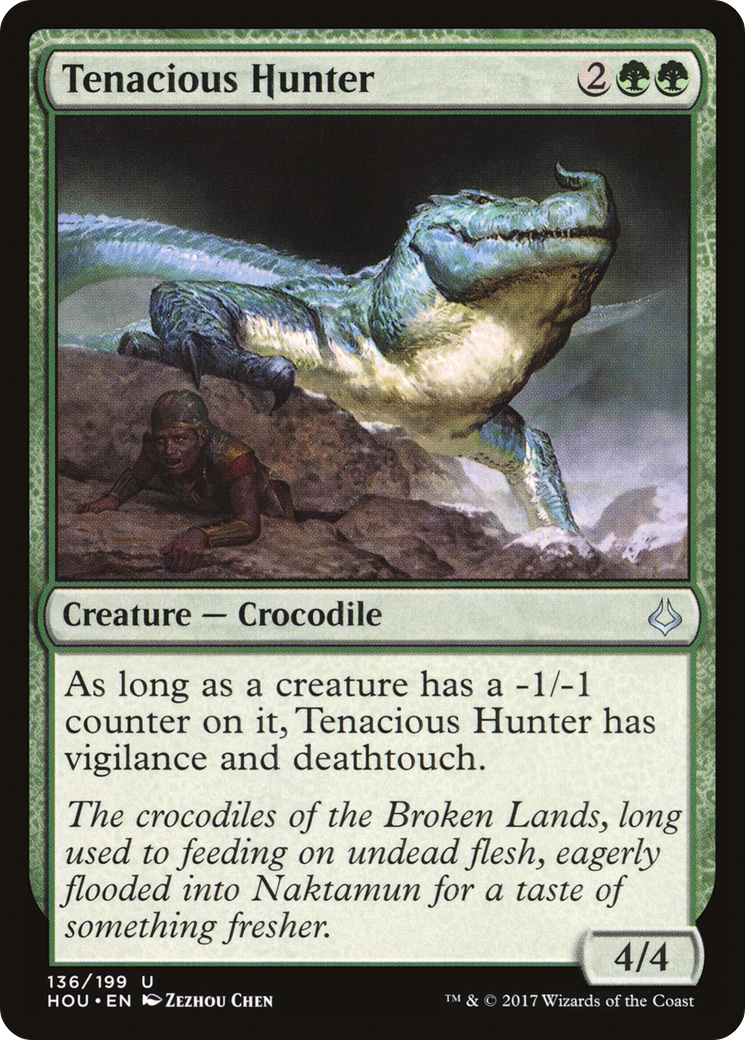 Tenacious Hunter (136) Foil - Hour of Devastation