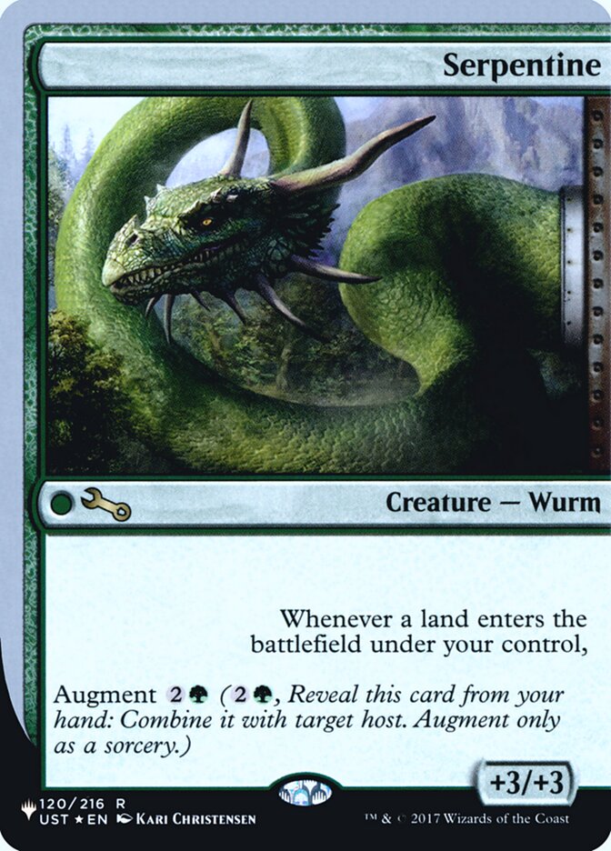 Serpentine (Unfinity Foil Edition) [The List] | Silver Goblin