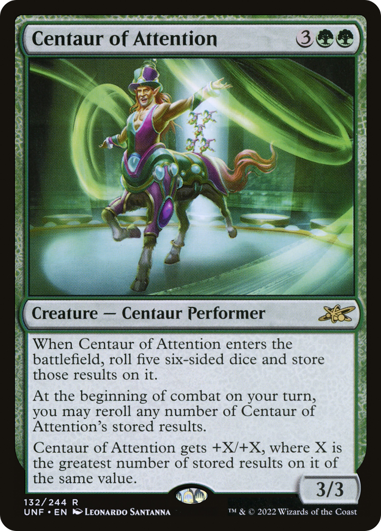Centaur of Attention [Unfinity] Foil
