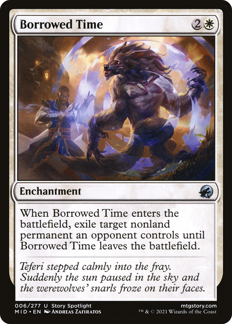 Borrowed Time [Innistrad: Midnight Hunt] Foil
