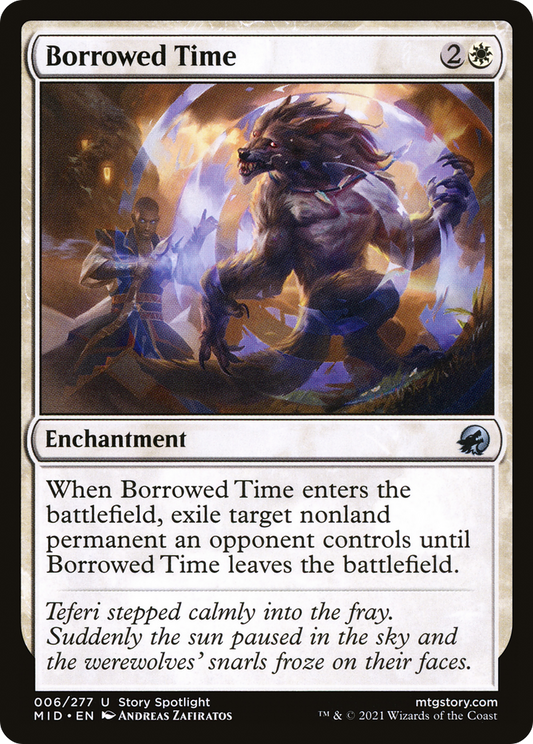 Borrowed Time [Innistrad: Midnight Hunt] Foil