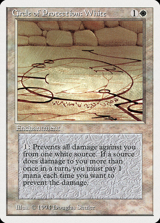 Circle of Protection: White [Summer Magic / Edgar] | Silver Goblin