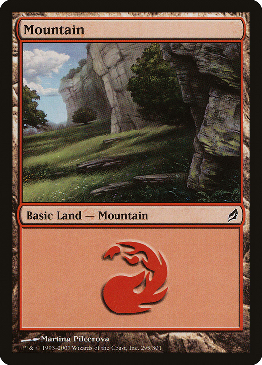 Mountain (295) [Lorwyn] Foil